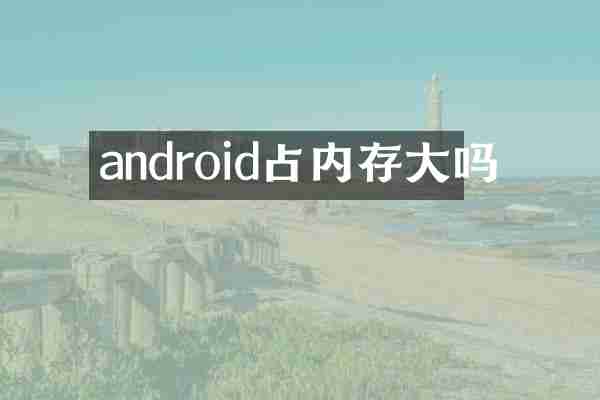 android占内存大吗